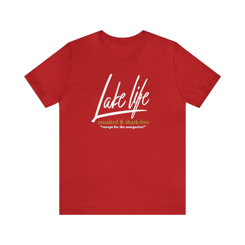 Thumbnail: Lake Life - Unisex Jersey Short Sleeve Tee