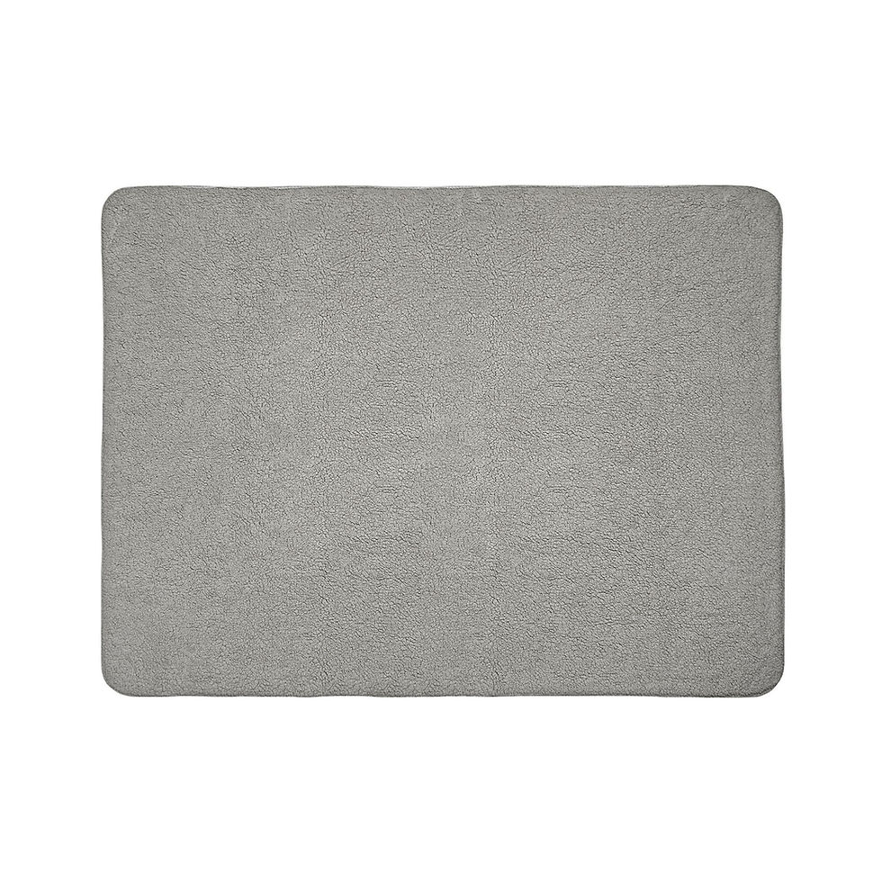 Thumbnail: Bergan Cross 'B' Fleece Sherpa Blankets (50x60) or (60x80)