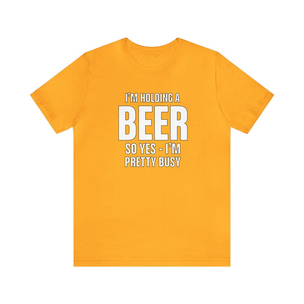 Thumbnail: BEER Statement - Unisex Jersey Short Sleeve Tee
