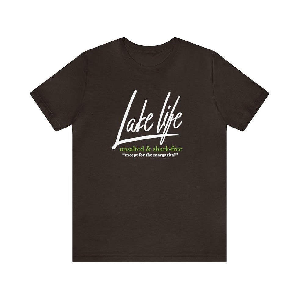 Thumbnail: Lake Life - Unisex Jersey Short Sleeve Tee