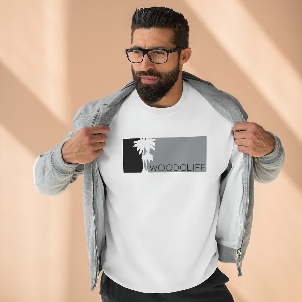 Thumbnail: Woodcliff & Palm - Unisex Premium Crewneck Sweatshirt