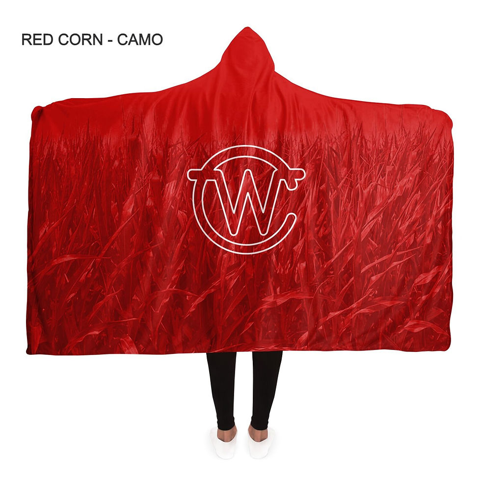 Thumbnail: WC fun-camo Hooded Blanket