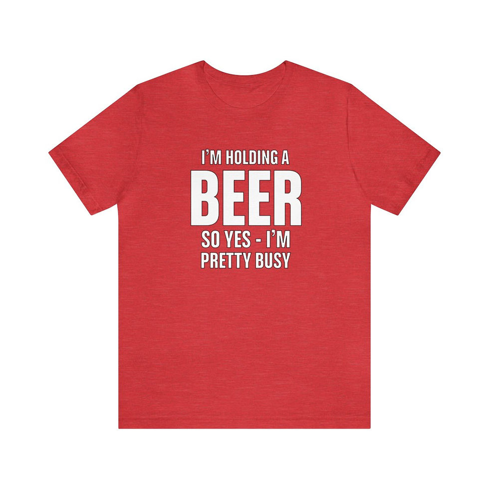 Thumbnail: BEER Statement - Unisex Jersey Short Sleeve Tee