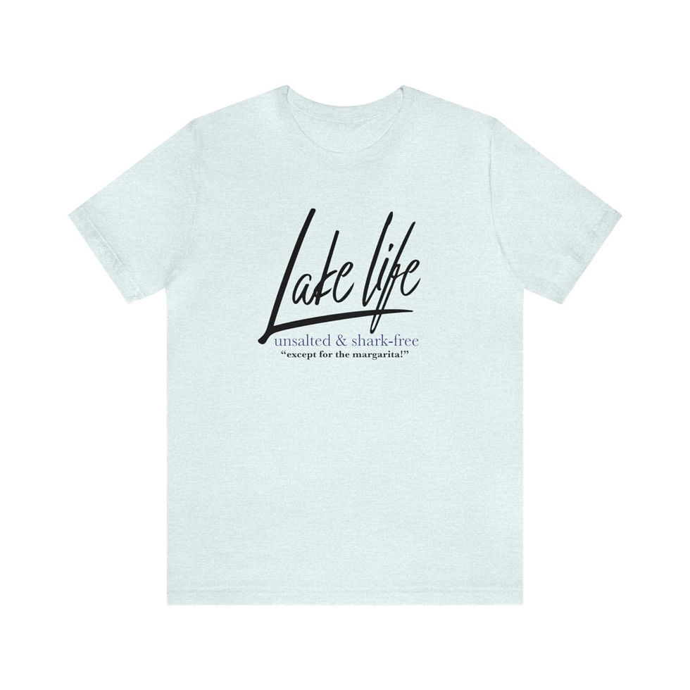 Thumbnail: Lake Life - Unisex Jersey Short Sleeve Tee