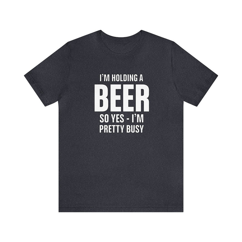 Thumbnail: BEER Statement - Unisex Jersey Short Sleeve Tee