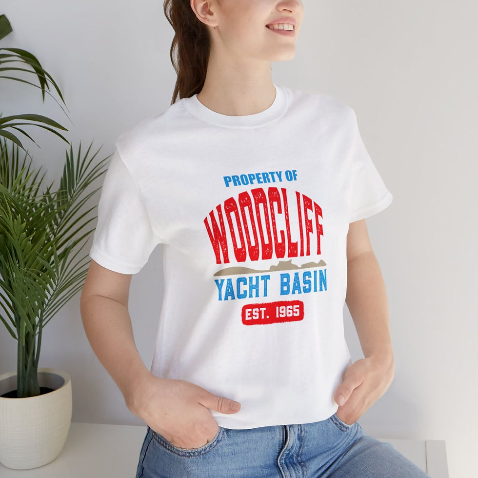 Thumbnail: WC - Property of 'YACHT BASIN' Unisex Jersey Short Sleeve Tee