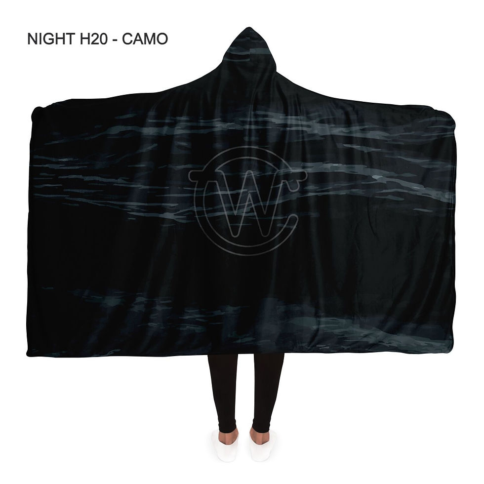 Thumbnail: WC fun-camo Hooded Blanket