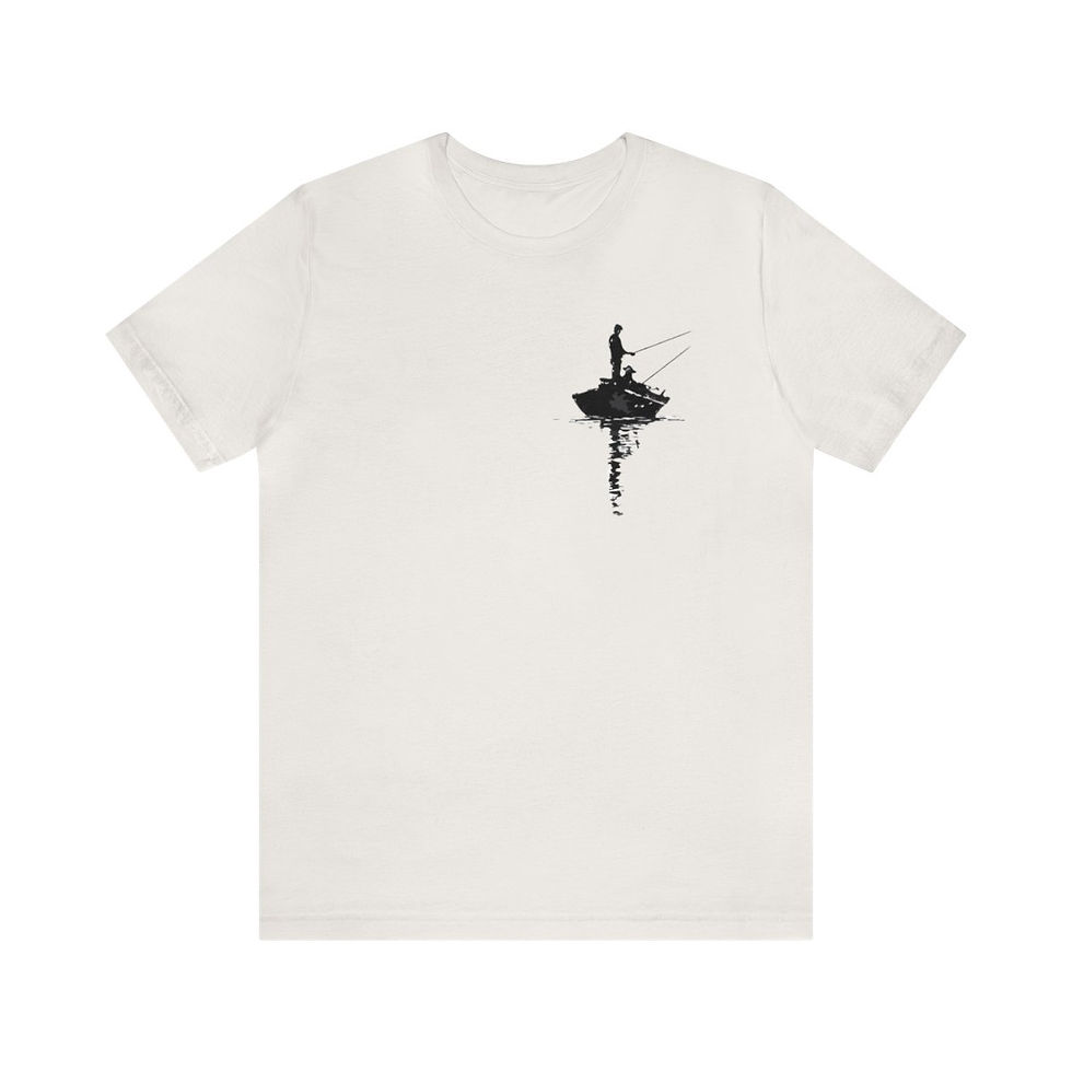 Thumbnail: Fishing - Unisex Jersey Short Sleeve Tee