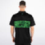 Thumbnail: Bergan Polo - Clover Stripe - with accents on collar & sleeves