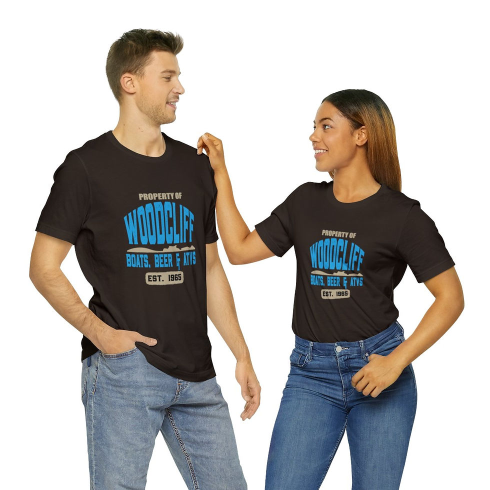 Thumbnail: WC - Property of 'BOATS, BEER & ATVS' - Unisex Jersey Short Sleeve Tee