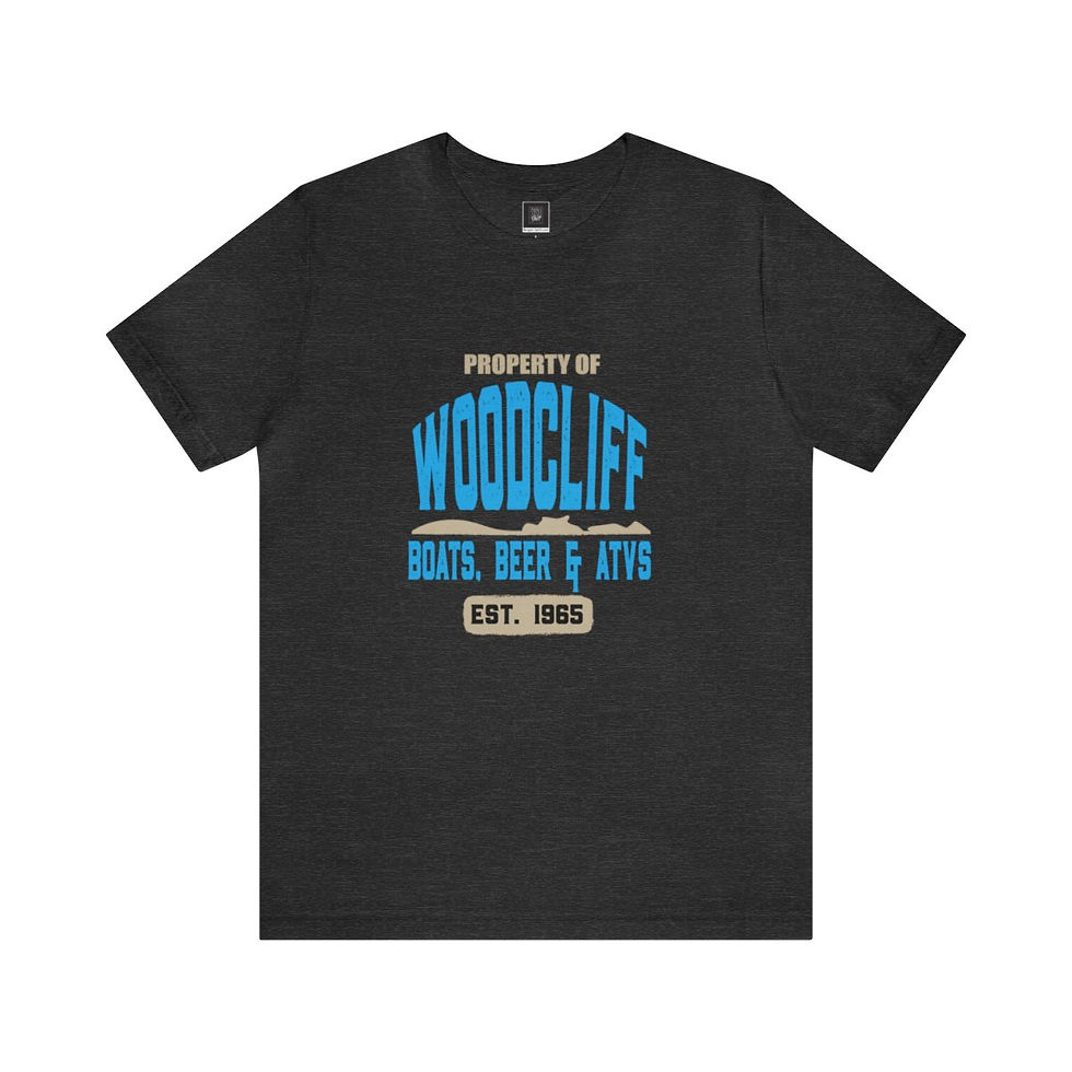 Thumbnail: WC - Property of 'BOATS, BEER & ATVS' - Unisex Jersey Short Sleeve Tee