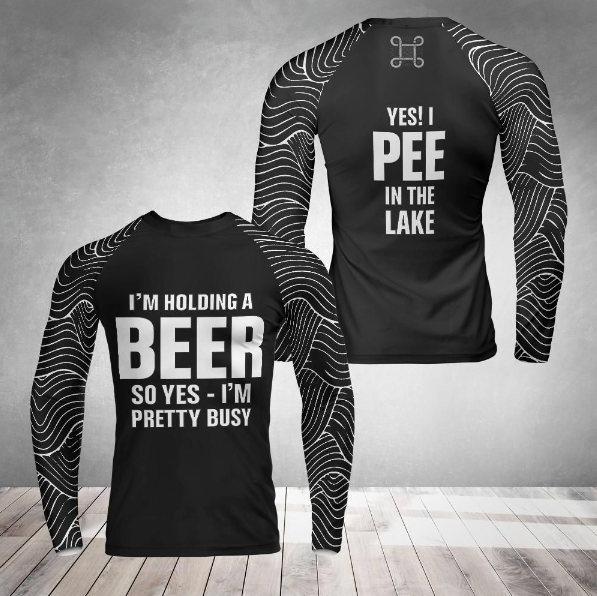 Thumbnail: BEER statement - Rash Guard Long Sleeve