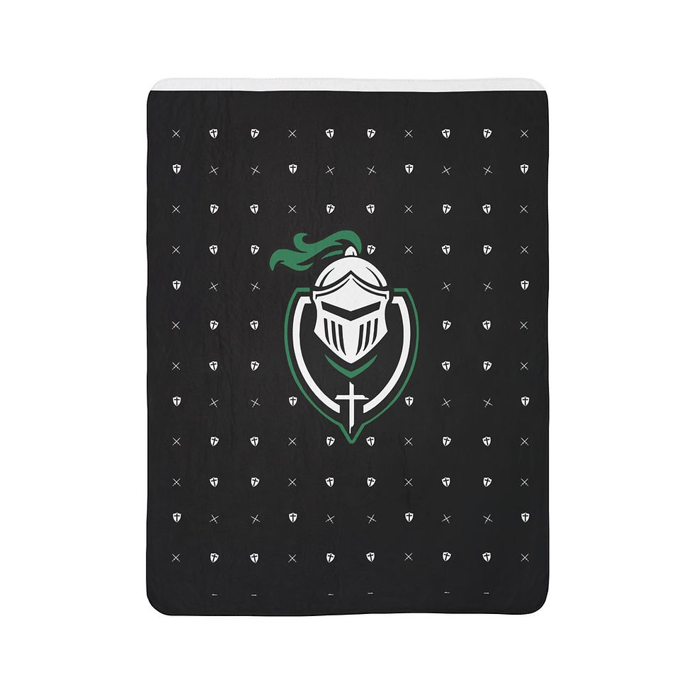 Thumbnail: Bergan - Knight HELM Fleece Sherpa Blankets (50x60) or (60x80)