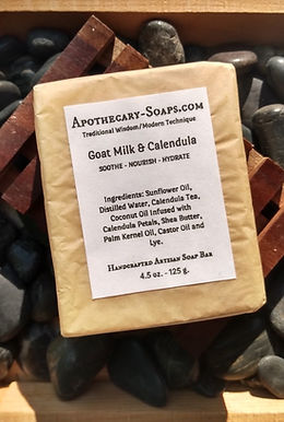 Goat Milk Calendula Soap