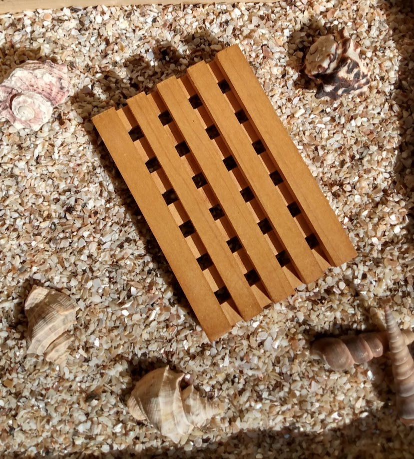 Thumbnail: Wooden Soap Dish -Slatted