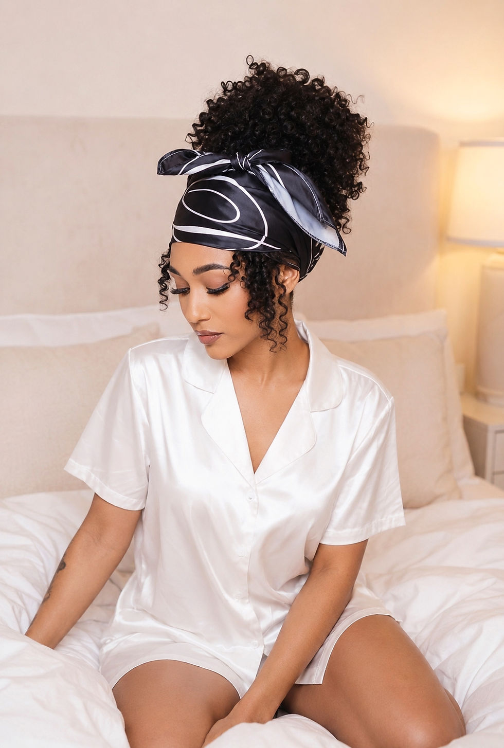 Thumbnail: Love My Do® Large Silk Scarf