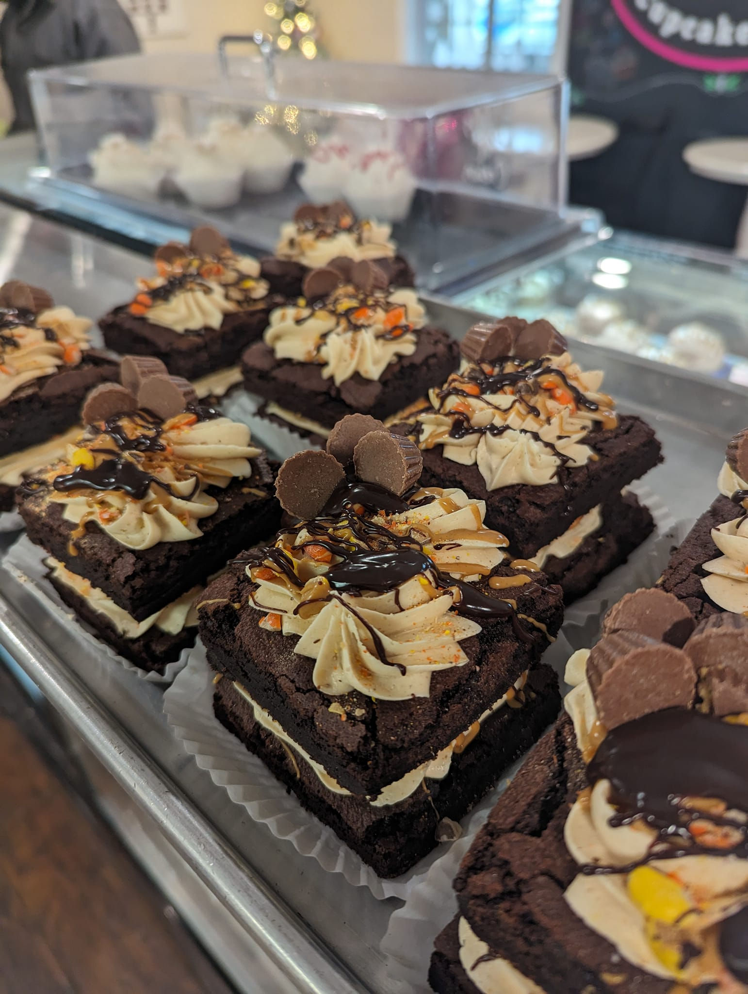 Peanut Butter Brownie Sandwich