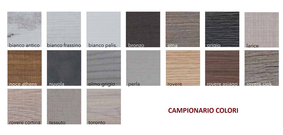 CAMPIONARIO COLORI MOBILI BAGNI MERIDIONALI