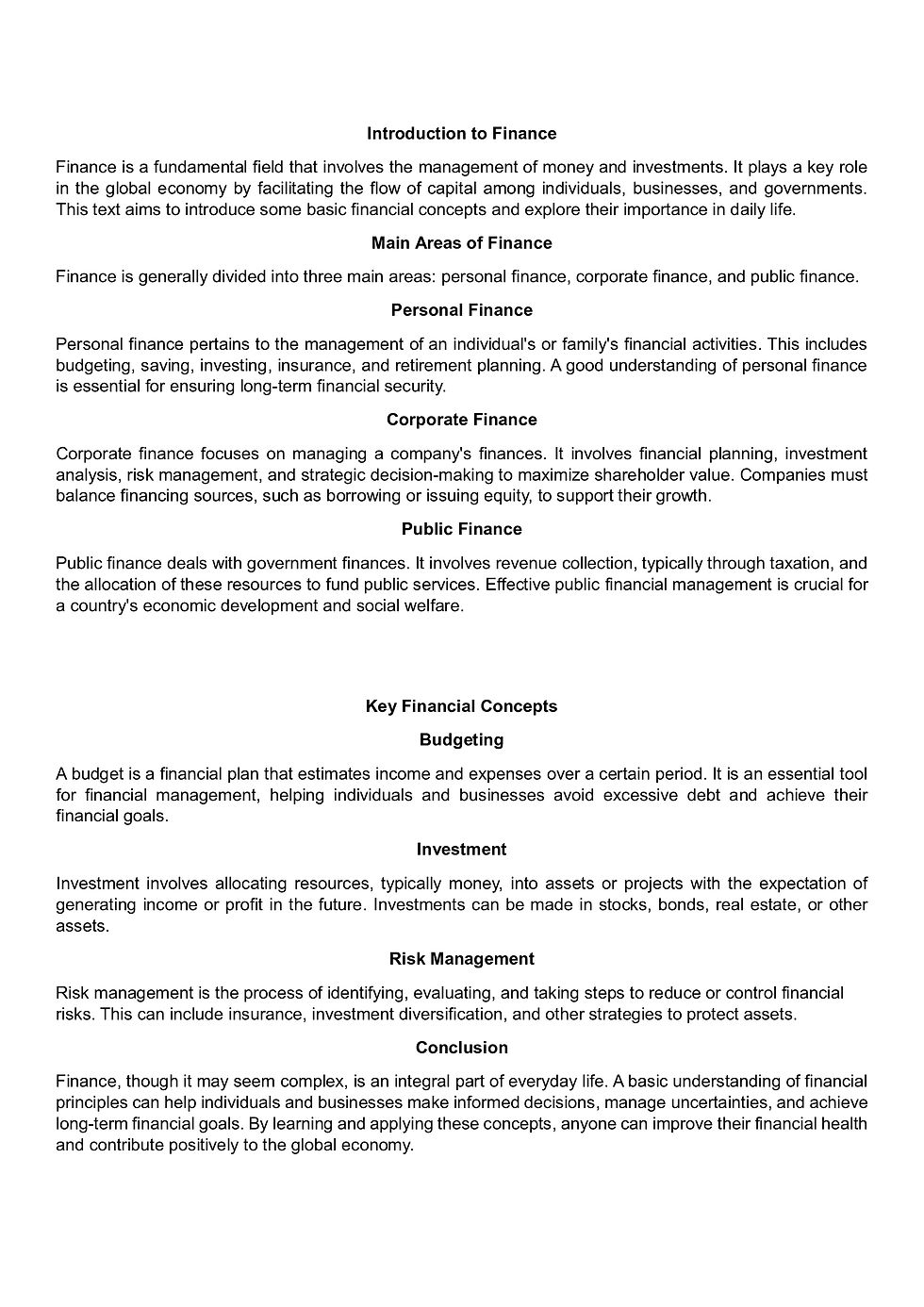 Introduction-to-Finance