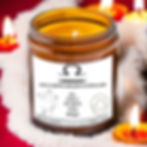 Terazi burcu yıldız haritalı mum