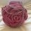 Küçük resim: Handmade Pink Crochet Rose Bag – Boho Floral Statement Purse with Chain Strap