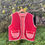 Thumbnail: Gilet sans manches en laine rouge