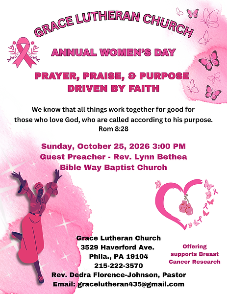 WOMEN'S DAY FLYER