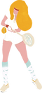 テニスガール