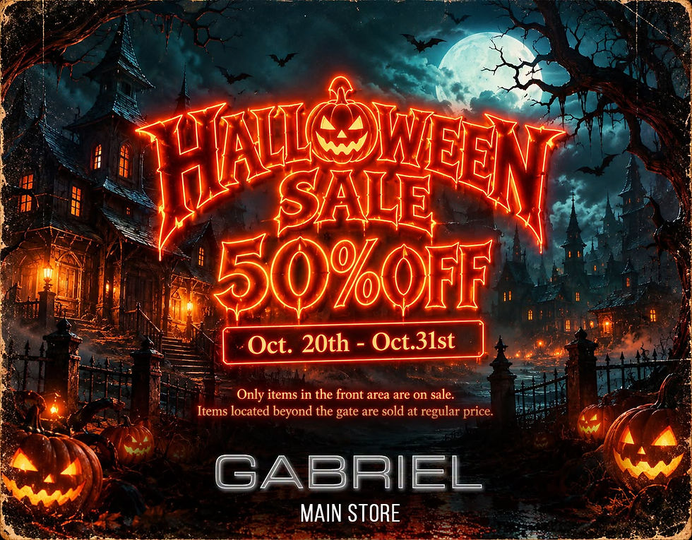 🎃 GABRIEL HALLOWEEN SALE! 🎃
