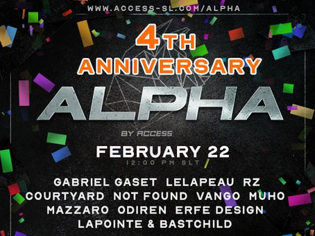 ALPHA 4th Anniversary