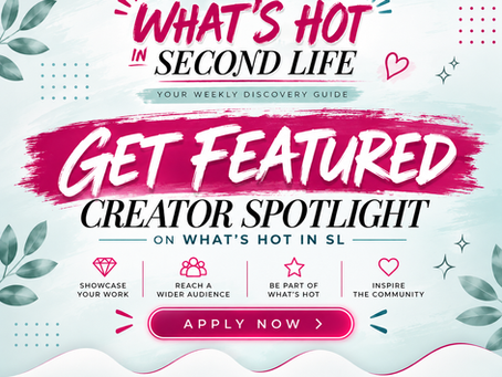 β¨ Featured Creator Spotlight - Applications Are Now Open!