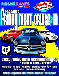 Rudy's Ice Cream Bar Cruise-In