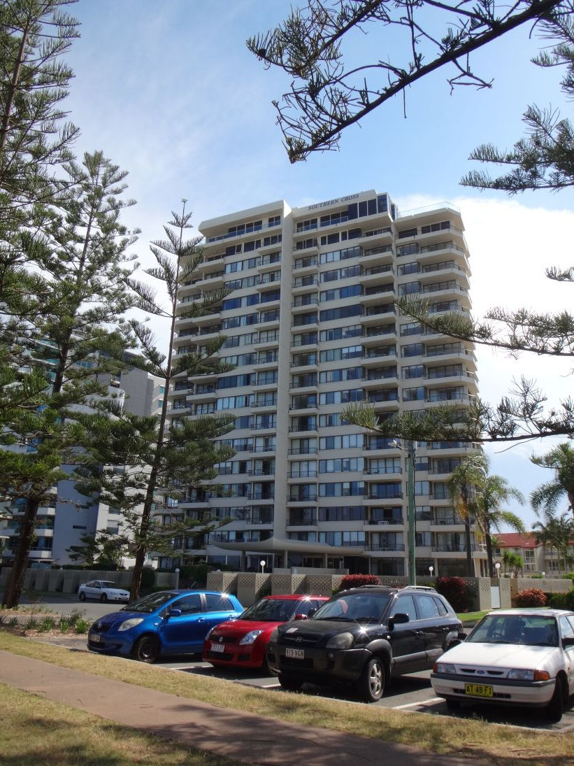 一年間住んでいたバーリーヘッズにあるサザンクロスアパートメント:12階か13階