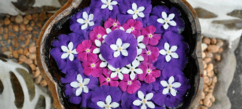 Mandala aus Blüten