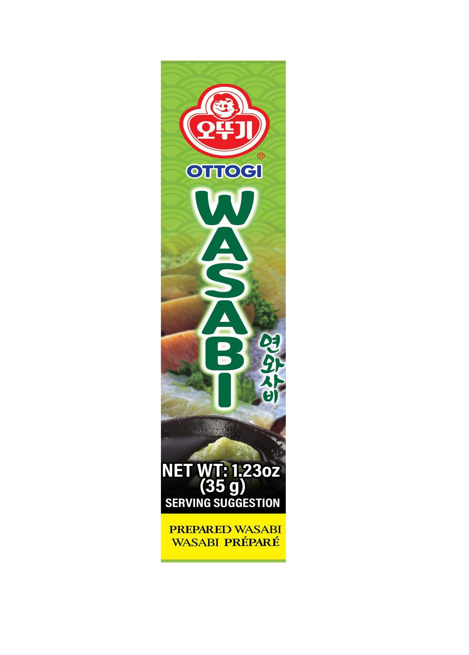 PREPARED WASABI PASTE -TUBE 35G (40PCS/CASE)