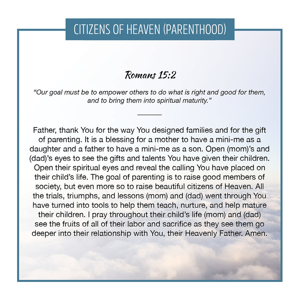 Thumbnail: Citizens of Heaven (Parenthood)