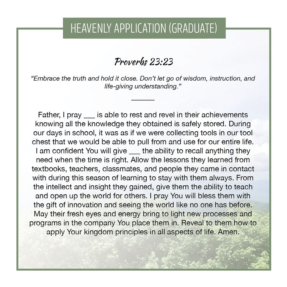 Thumbnail: Heavenly Application (Graduate)