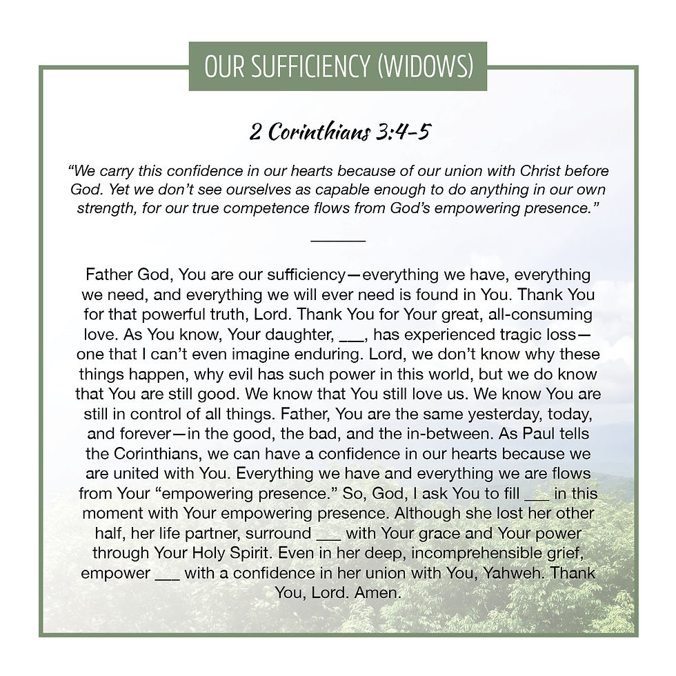 Thumbnail: Our Sufficiency (Widows)