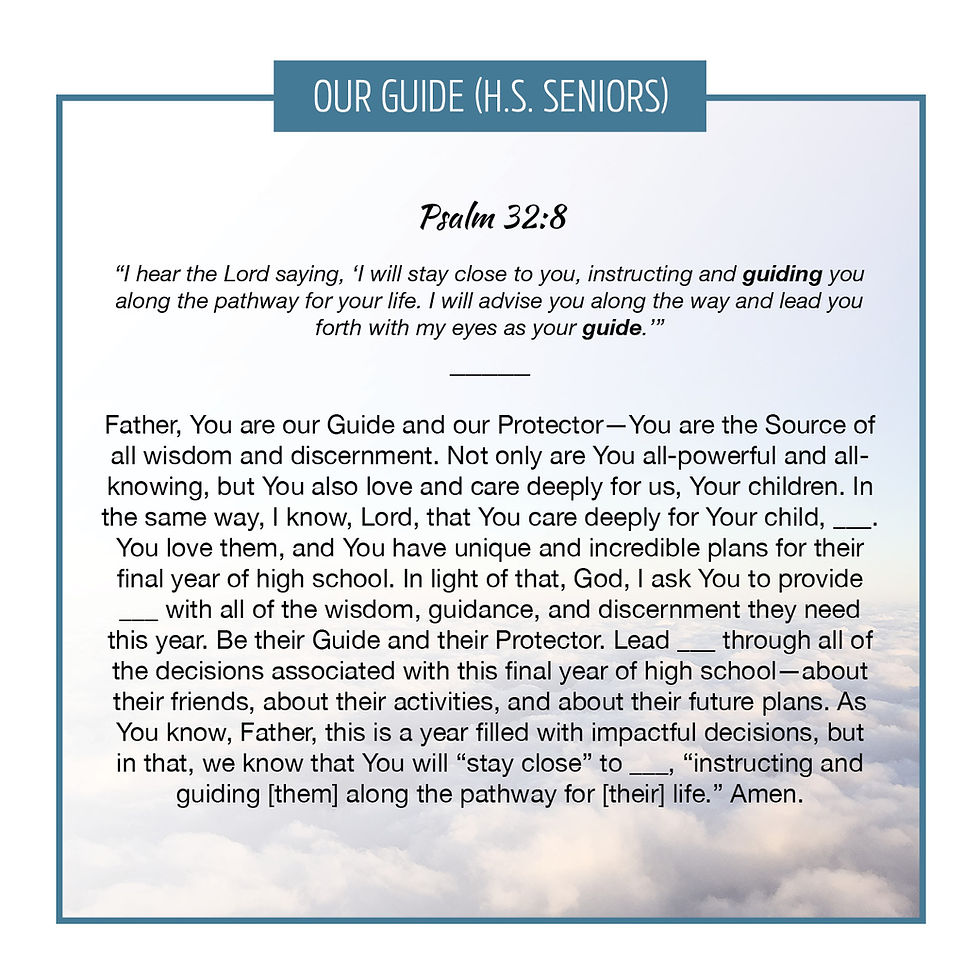 Thumbnail: Our Guide (H.S. Seniors)