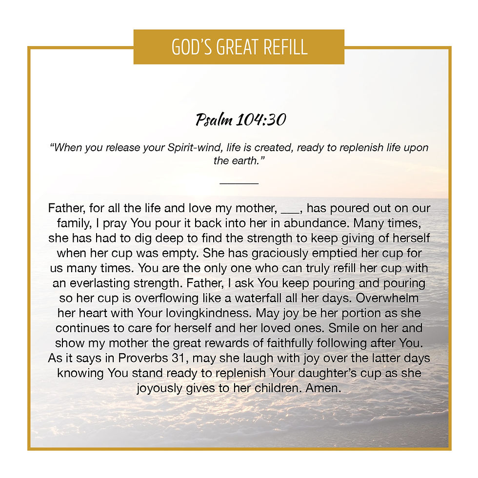 Thumbnail: God’s Great Refill (Mothers)