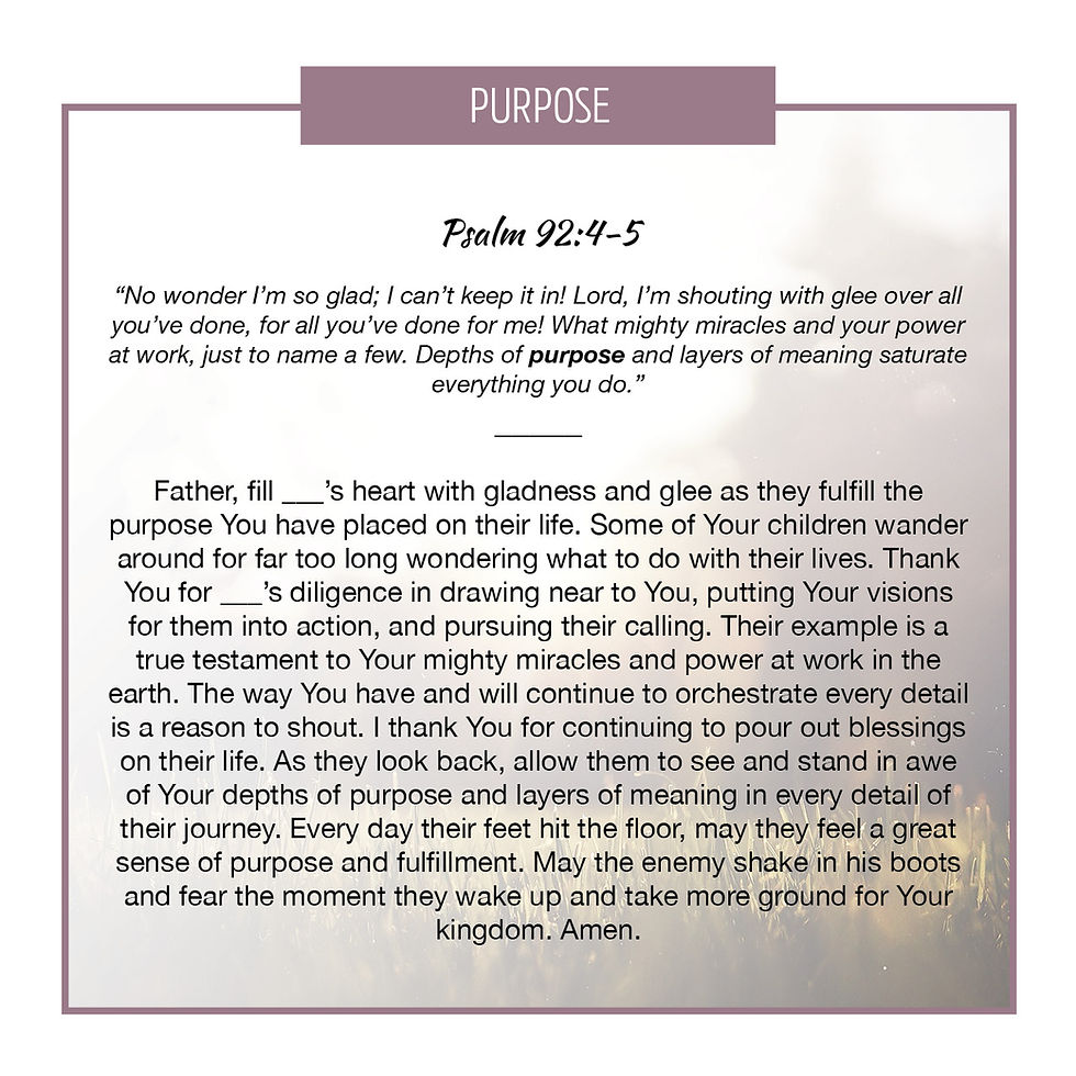 Purpose - 2