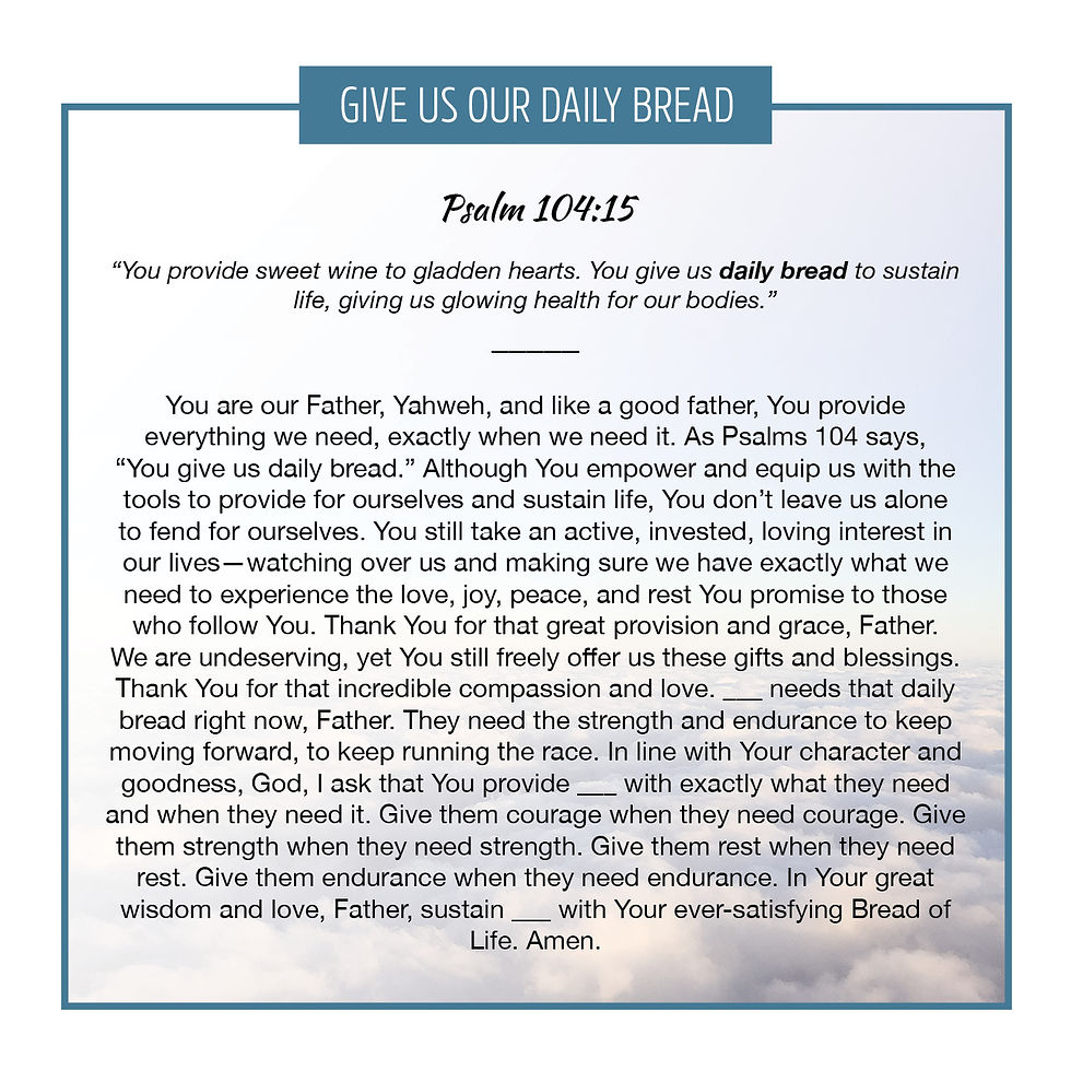 Thumbnail: Give Us Our Daily Bread (Endurance)