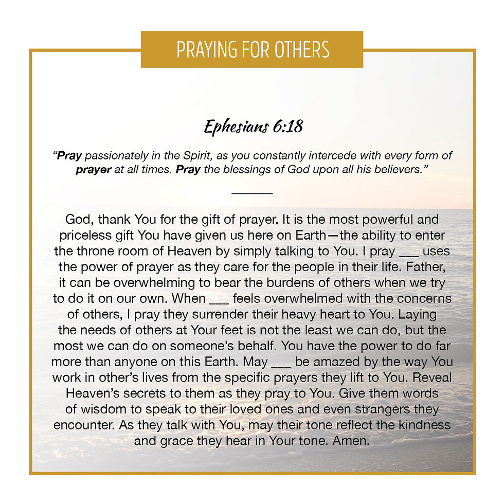 Thumbnail: Praying for Others