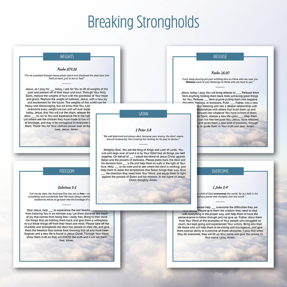 Thumbnail: Breaking Strongholds eBook