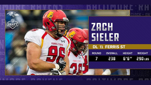 'A lot of waiting' for Zach Sieler, Baltimore Ravens draft pick from Pinckney and Ferris Sta