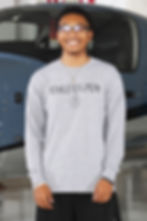 Thumbnail: AP Handwritten Long Sleeve Performance Tee