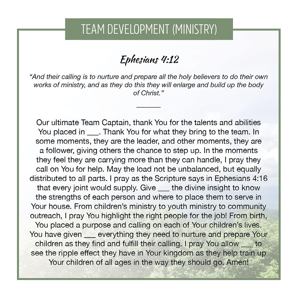 Thumbnail: Team Development (Ministry)