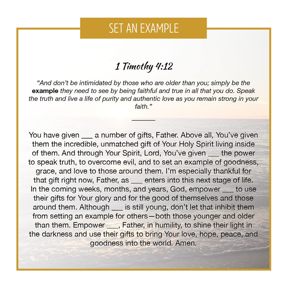 Thumbnail: Set an Example (Graduate)