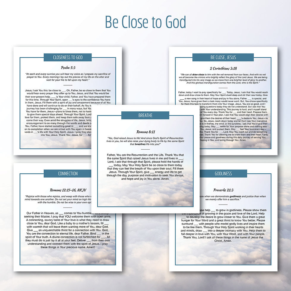 Thumbnail: Be Close to God eBook