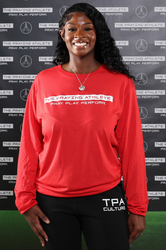 The Praying Athlete Long Sleeve Performance Tee | The Praying Athlete